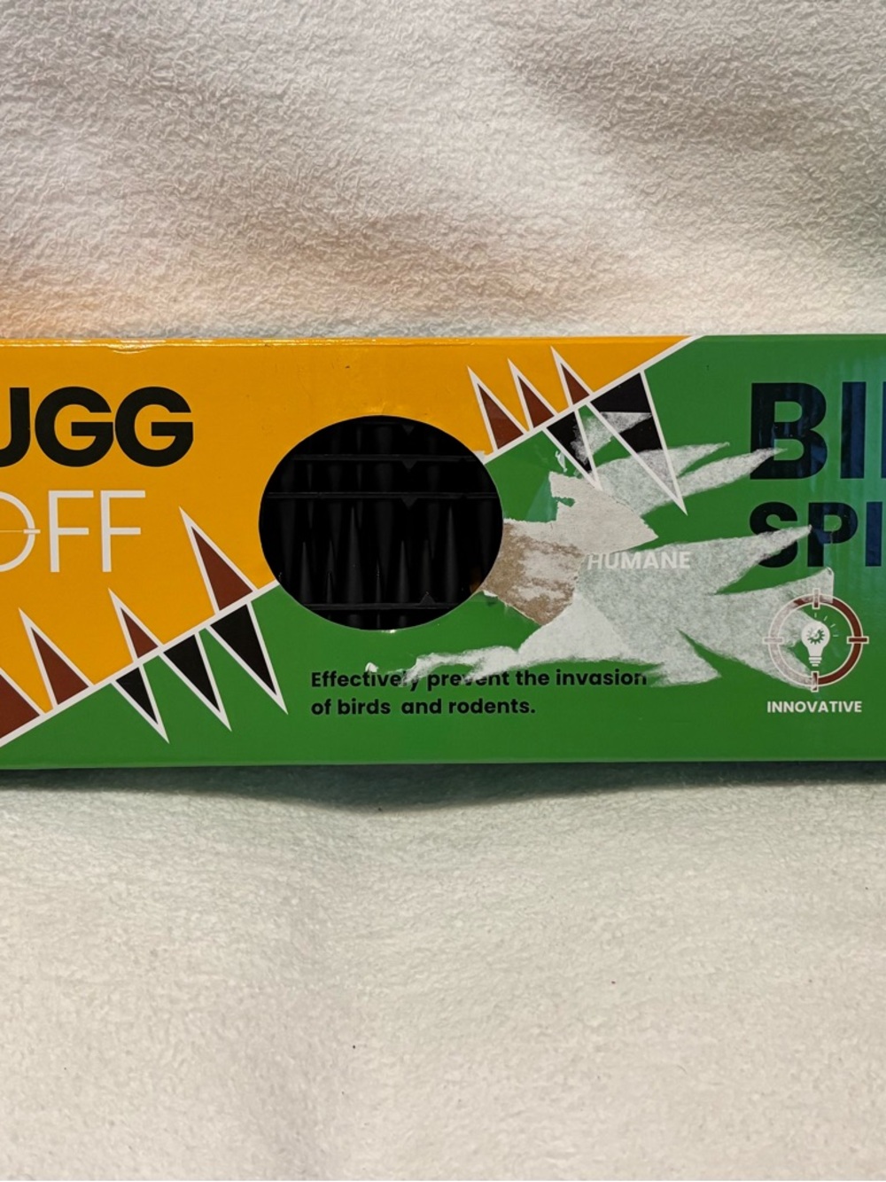 Plastic spikes outdoor fence security plastic spike bird cat strips